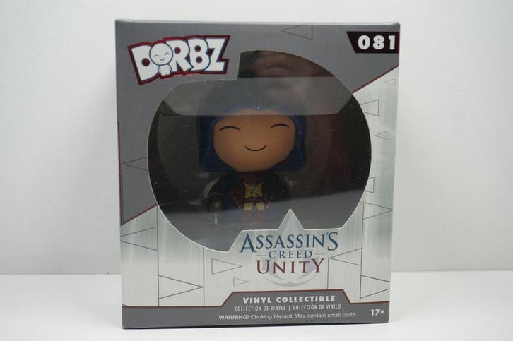 Dorbz Assassins Creed Unity - Arno Vinyl Figure #081, Verzamelen, Poppetjes en Figuurtjes, Zo goed als nieuw, Ophalen of Verzenden