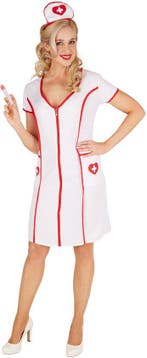 2dekans | Dressforfun Verpleegster XL - verkleedkleding, Ophalen of Verzenden, Zo goed als nieuw