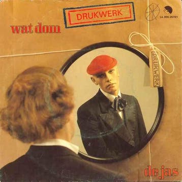 vinyl single 7 inch - Drukwerk - Wat Dom / De Jas, Verzenden, Zo goed als nieuw, 7 inch, Pop