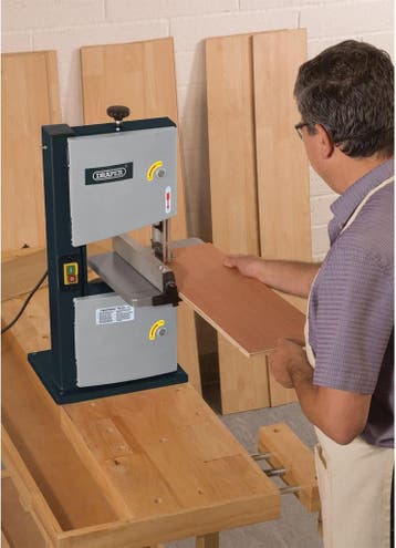 Lintzaag voor hout - Zaagmachine - 250W - 200mm - Zilver - B, Verzenden, Zo goed als nieuw