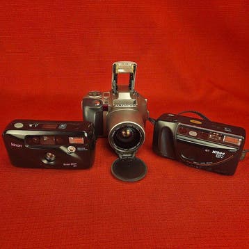 Olympus IS200 - Nikon RF2 - Kinon Snap Shot 30 Analoge, Nieuw