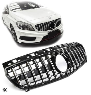 Grille geschikt voor Mercedes W176 pre-facelift Panamericana