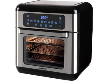 Inventum GF1200HLD - Heteluchtfriteuse - 12L - RVS, Witgoed en Apparatuur, Ovens, Verzenden, Nieuw
