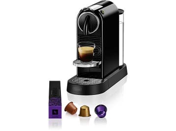 De Longhi -  Nespresso - Citiz En167.b  - Zwart, Witgoed en Apparatuur, Verzenden, Nieuw, 1 kopje, Koffiepads en cups