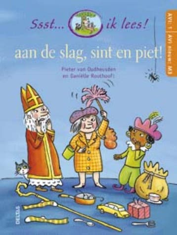 Aan de slag, Sint & Piet avi 1 / Ssst... ik lees!, Verzenden, Zo goed als nieuw, Pieter van Oudheusden