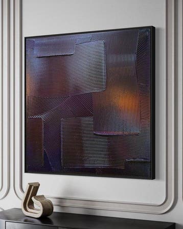 Sarah Schwarzl - Frequency DEEP VIOLET (Frame included)