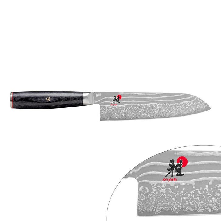 GGM Gastro | MIYABI | 5000 FC-D - Santoku - Mes: 180mm |, Huis en Inrichting, Keuken | Bestek, Nieuw, Verzenden
