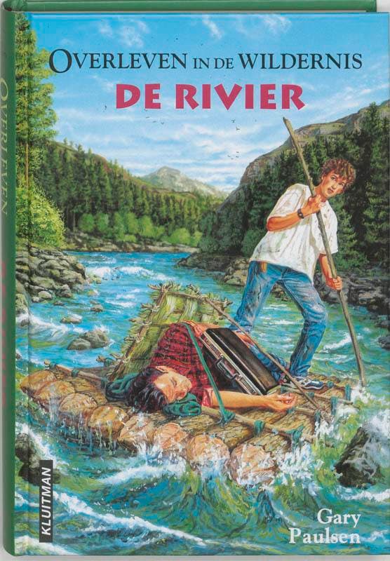 De rivier / Overleven in de wildernis - G. Paulsen, Boeken, Kinderboeken | Jeugd | 10 tot 12 jaar, Gelezen, Verzenden