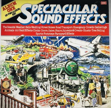 LP gebruikt - No Artist - Spectacular Sound Effects, Verzenden, Zo goed als nieuw, Overige formaten