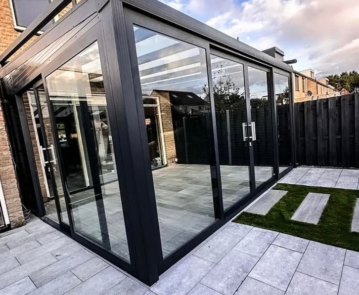 Overkapping op maat | Inclusief montage &amp; garantie, Tuin en Terras, Overkappingen, Nieuw, Veranda, Ophalen of Verzenden