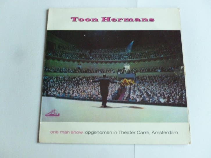 Toon Hermans - One Man Show (LP), Cd's en Dvd's, Vinyl | Nederlandstalig, Zo goed als nieuw, Ophalen of Verzenden
