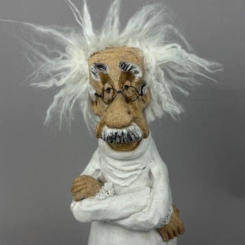 Anna Em - NEW - Super Large Einstein - hand made