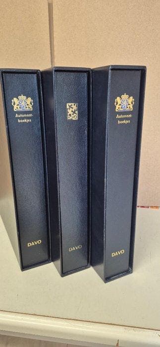 Nederland - 3 Davo LX Postzegel boekjes, Postzegels en Munten, Postzegels | Nederland, Gestempeld