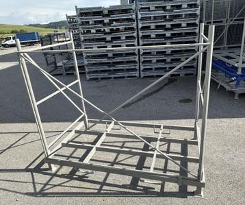 stapelrek 2350x1350x2020mm, max. 2000kg, gebruikt -, Ophalen of Verzenden