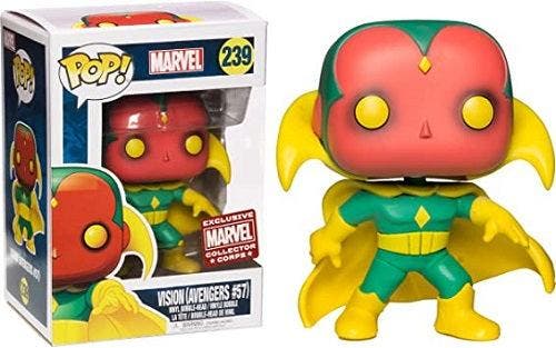 Funko - POP! - Marvel - Vision #239 (Avengers #57) (Marvel, Verzamelen, Poppetjes en Figuurtjes, Verzenden