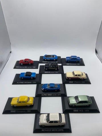 Altaya, IXO 1:64 - Modelauto (10) - Franse historische, Nieuw