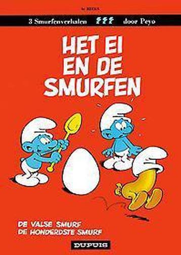 Het ei en de smurfen - Delporte, Boeken, Stripboeken, Verzenden, Gelezen