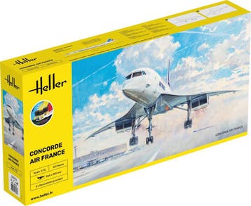 Heller 56469 STARTER KIT Concorde AF Bouwpakket Schaal 1:72, Verzenden, Nieuw, Overige merken