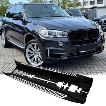 Aluminium Treeplanken met Antislip Noppen geschikt voor BMW