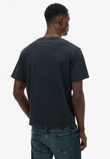 2dekans | Superdry - Essentials Relaxed T-shirt - Heren -, Kleding | Heren, T-shirts, Ophalen of Verzenden, Zo goed als nieuw