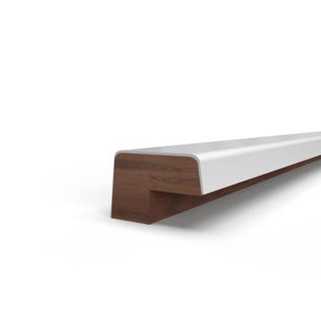 Opdek Glaslat 25x37 mm sponning 13x21mm-1500 mm, Ophalen of Verzenden, Nieuw