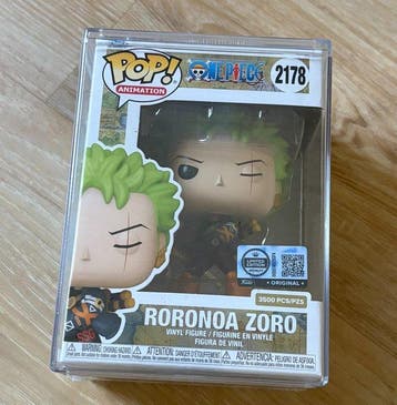 Funko - Funko Pop - One Piece – Roronoa Zoro #2178 – Hot, Antiek en Kunst, Antiek | Speelgoed