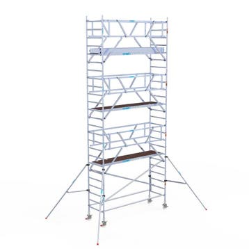 Rolsteiger Professional 90x305 8,2m werkhoogte vrijstaand, Doe-het-zelf en Verbouw, Verzenden, Nieuw, Rolsteiger of Kamersteiger