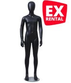 FACELESS ETALAGEPOP KIND MERK GRUPPO CORSO mat zwart 10-11