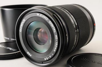 Olympus M.Zuiko Digital 4-5.6/40-150mm R ED Black [#1406], Nieuw