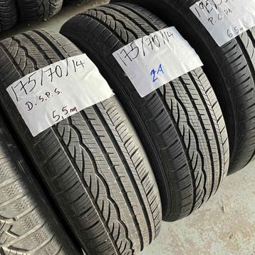2 x Dunlop SP Sport 175-70-14 4 Seizoenbanden 5,5mm, 14 inch, Gebruikt, 175 mm, Ophalen of Verzenden