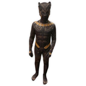 Killmonger - Golden Jaguar suit - 128-134 (7-8 Jaar) - Verkl, Ophalen of Verzenden, Nieuw