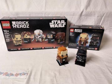 Lego Set - Star Wars, BrickHeadz - Obi-Wan Kenobi e Darth, Nieuw