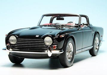 Schuco 1:18 - Modelauto - Triumph TR5 Roadster Surrey Top -, Nieuw