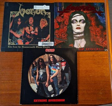 Venom,Kreator & Sarcofago - Lot of 3 extremes metal best, Nieuw in verpakking