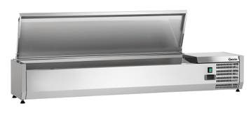 Bartscher Opzetkoelvitrine ED4-1501 | 7x1/4 GN | 0°C-10°C |, Ophalen of Verzenden, Nieuw