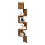 Nieuwe Wand Boekenkast | Wandkast Vintage, Zwart, Wit, Grijs, Met plank(en), Minder dan 50 cm, Verzenden, 100 tot 150 cm