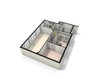 Te Huur 3 Kamer Appartement Graslaan In Arnhem, Huizen en Kamers, Huizen te huur, Gelderland, Direct bij eigenaar, Appartement