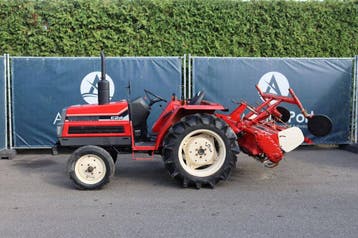 Veiling: Minitractor Yanmar F24 Diesel 24pk Met Grondfrees, Gebruikt, Tot 2500, Tot 80 Pk, Ophalen