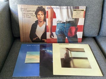 Bruce Springsteen, Dire Straits - 5 Albums - LP albums, Cd's en Dvd's, Vinyl Singles, Nieuw in verpakking