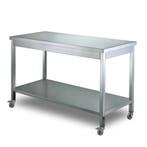 HCB Basic-line Werktafel - met onderschap - 160 x 70 x 85 cm, Verzenden, Nieuw in verpakking, Overige typen