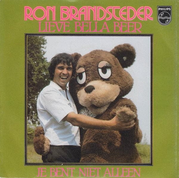 vinyl single 7 inch - Ron Brandsteder - Lieve Bella Beer, Cd's en Dvd's, Vinyl Singles, Zo goed als nieuw, 7 inch, Pop, Verzenden