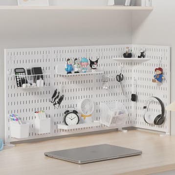 Modulaire Bureau Pegboard Organizer - Wandmontage, Staand &, Verzenden, Nieuw