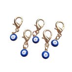 5 gelukshangers - evil eye - boze oog - blauw - liefde -..., Ophalen of Verzenden, Nieuw