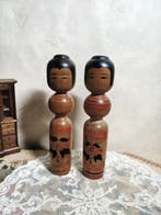 Beeld, Japanese Kokeshi doll - 18.5 cm - Hout, Antiek en Kunst