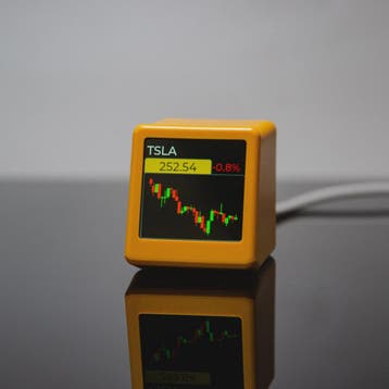 GeekMagic PRO Crypto & Stock Tracker: Real-time Prijzen, Tij, Verzenden, Nieuw