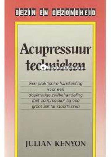 Acupressuur technieken - Kenyon, Verzenden, Gelezen