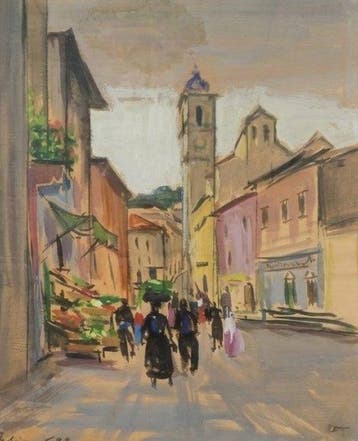 Felice Vellan (1889-1976) - Taggia, Antiek en Kunst