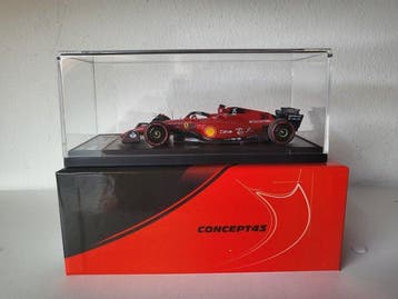 BBR 1:43 - Model sportwagen - Ferrari F1-75 GP Bahrain 2022, Hobby en Vrije tijd, Modelauto's | 1:5 tot 1:12, Nieuw