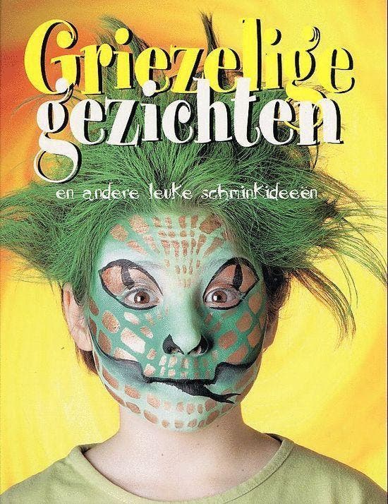 Griezelige gezichten en andere leuke schminkideeÃ«n, Boeken, Literatuur, Ophalen of Verzenden