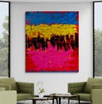 Jovan Srijemac (1962) - Abstract landschap - XXL